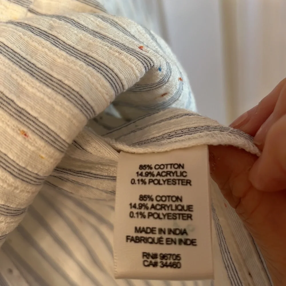 Rebecca Taylor Multi color stripes Dress size 2 - Picture 10 of 12
